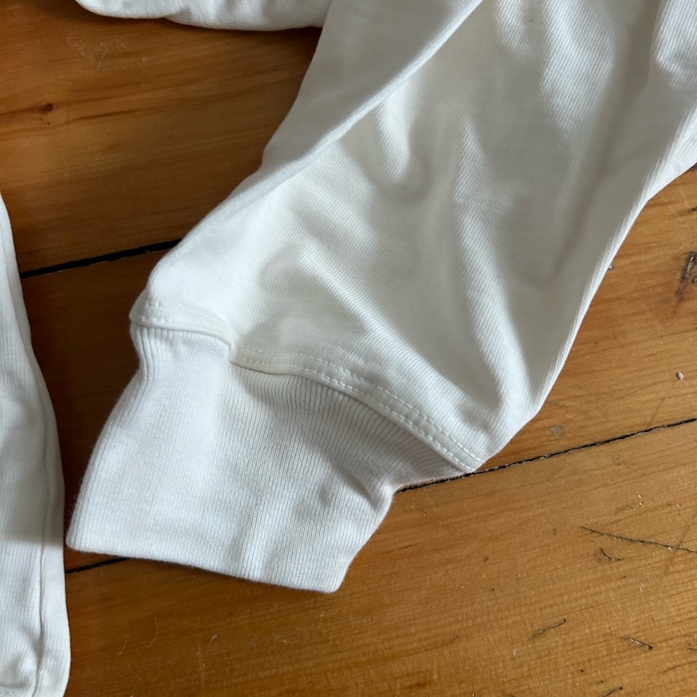 Rudy Jude The Peter Shirt Organic Cotton xs white collared drawstring - Picture 6 of 9
